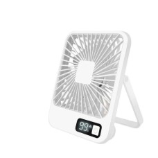 Вентилятор настільний FAN Desktop 10038 USB 3.5 Вт White (021670)