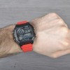 Годинник спортивний водостійкий SKMEI 1299 чорний з червоним (IBW874BR)