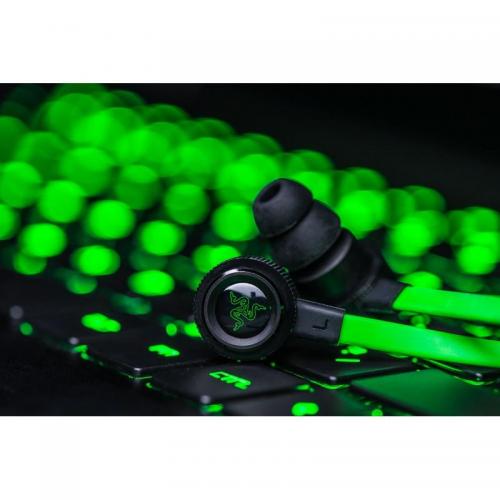 Дротові ігрові навушники Razer Hammerhead Pro V2 3.5 мм mini-Jack Зелені з чорним (59227)