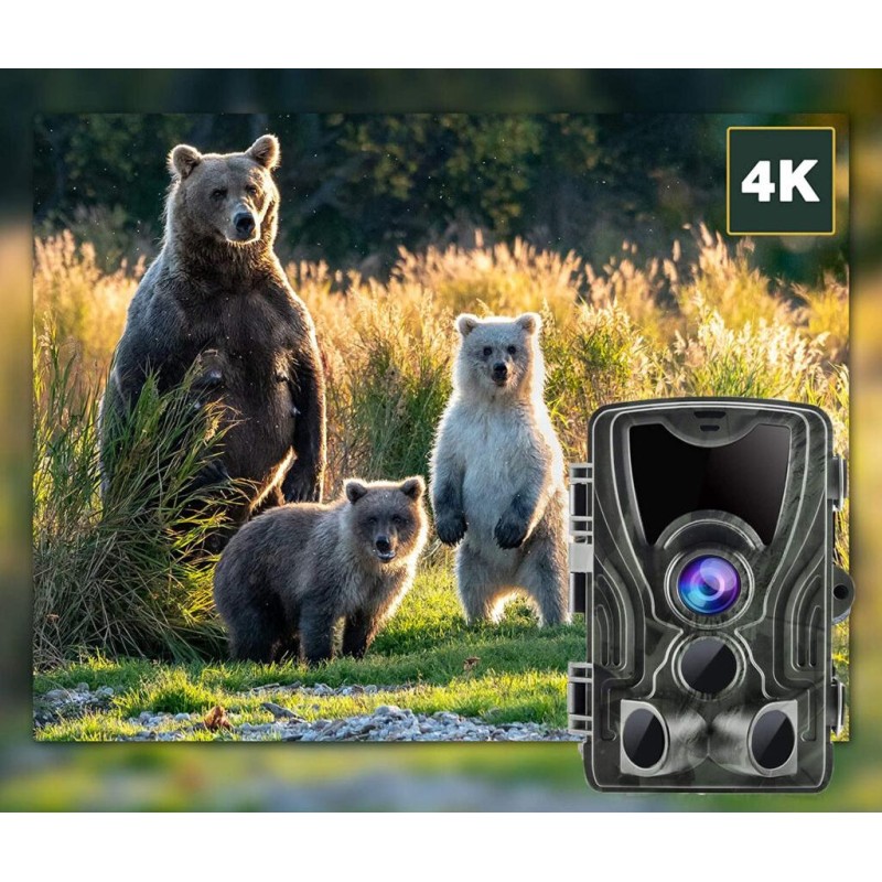 Фотопастка Suntek Huntcam HC-801 PRO 4G 120° 36MP IP65 (55302)
