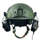 Шолом кевларовий FAST NIJ IIIA та навушники Earmor M31H Mod3 L Ranger Green