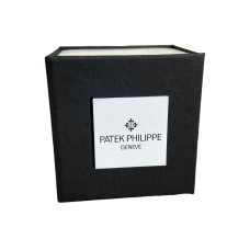 Подарункова упаковка-коробка для годинника Patek Philippe Geneve Украина ТД 90х90х60 мм Чорний