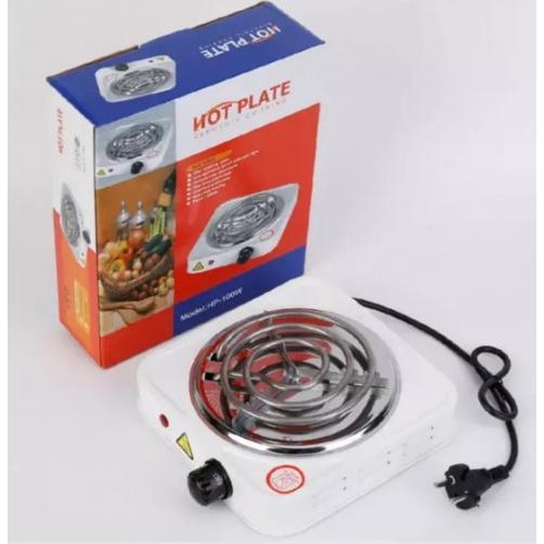 Електроплита Hot Plate JX-1010B 1000 Вт Білий (2104618634)