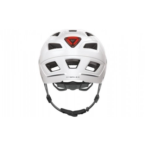 Шолом велосипедний ABUS HYBAN 2.0 L 56-61 Polar White (869037) в інтернет супермаркеті PbayMarket!