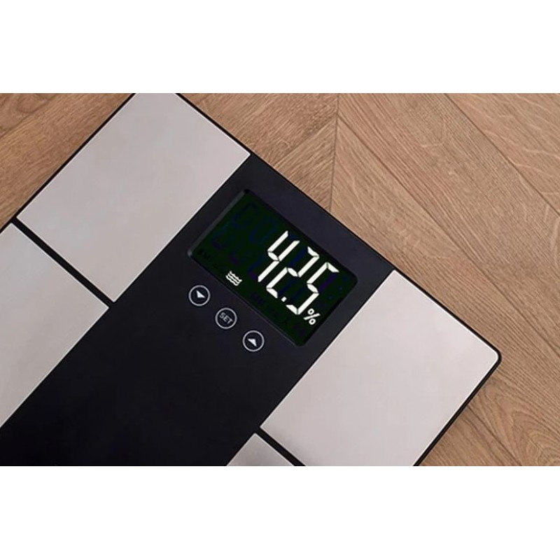 Ваги для підлоги електронні аналітичні Adler AD 8165, до 225 кг, з LED-дисплеєм