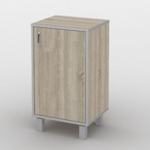 Тумба офісна Тиса Мебель ТМ-102 1 Сонома 75x35x40 см