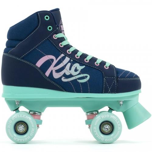 Дитячі роликові коньки Rio Roller Lumina 35.5 Navy-green в інтернет супермаркеті PbayMarket!