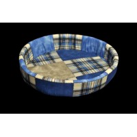 Лежак для кішок і собак №1 Мур-Мяу Синій Лежак для кішок і собак №1 Мур-Мяу Синій