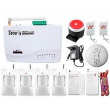 Комплект бездротової GSM сигналізації Kerui G01 Pro для 3-кімнатної квартири (GSMYYF78FDJNFD)