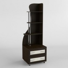 Комод із надбудовою Тиса Мебель К-162р Венге Дуб молочний 183x47x60 см