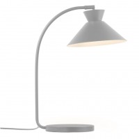 Настільна лампа Nordlux Dial 36.5x25x51.5 см Сірий (Nor2213385010)