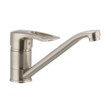 Змішувач для кухні Haiba HANSBERG 004 Нержавіюча сталь (HB0183)