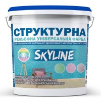 Краска СТРУКТУРНАЯ для создания рельефа стен и потолков SkyLine 24 кг Краска СТРУКТУРНАЯ для создания рельефа стен и потолков SkyLine 24 кг