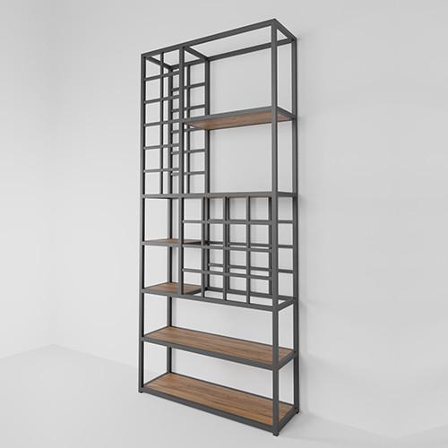 Стелаж винний GoodsMetall у стилі Лофт 1800х800х250 СТЖ229 Стелаж винний GoodsMetall у стилі Лофт 1800х800х250 СТЖ229