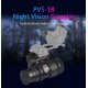 Прилад нічного бачення Монокуляр PVS 18 із кріпленням Wilcox L4G24 на шолом