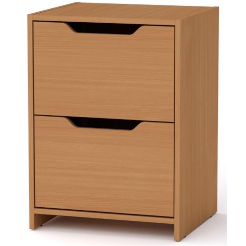 Тумбочка нічна Компанит ПКТ-9 Бук (48х42х66 см) Тумбочка нічна Компанит ПКТ-9 Бук (48х42х66 см)