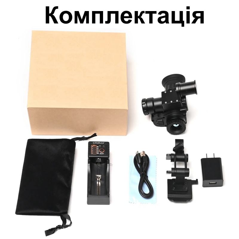 Тепловізор (тепловізійний монокуляр) для кріплення на шолом Binock BTI10, матриця 384x288 пікселів