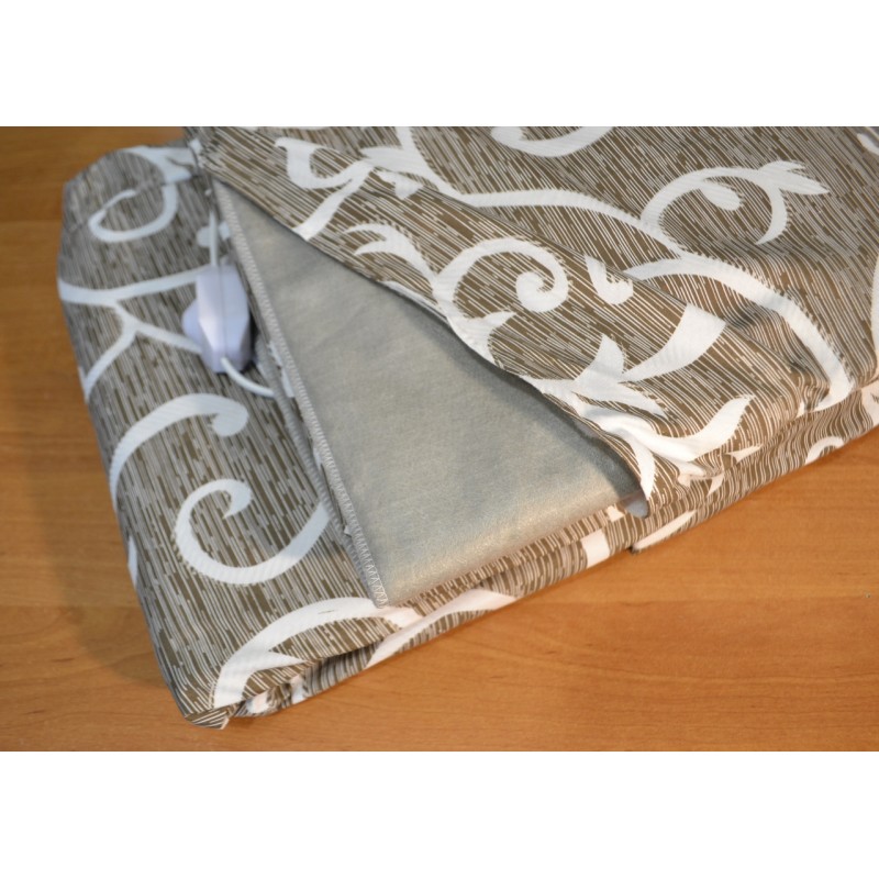 Ковдра з підігрівом Shine ЕКВ-1/220 Люкс 100х165 см Коричневий