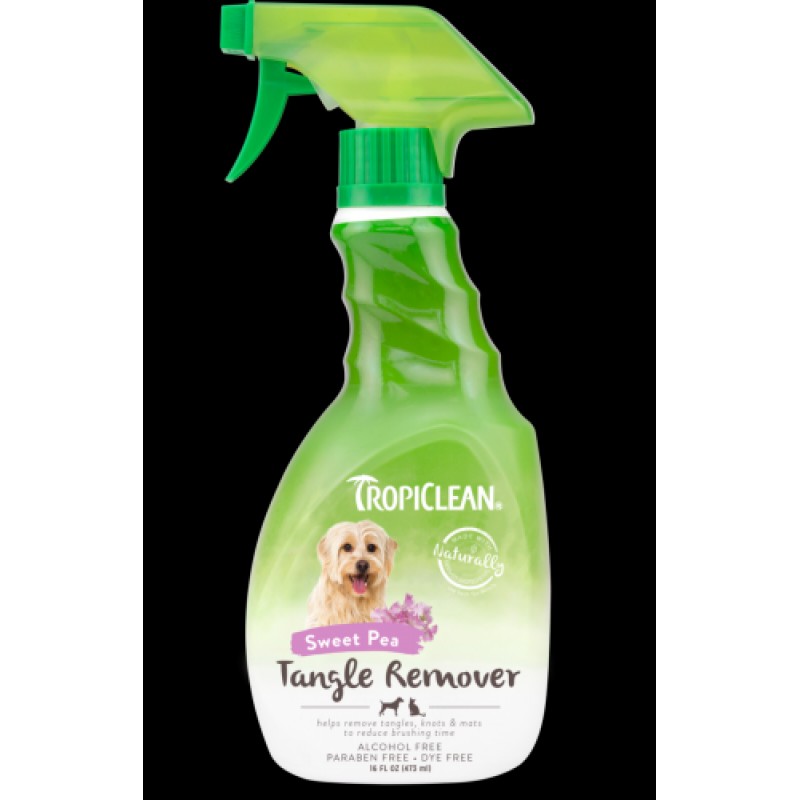 Засіб спрей для розплутування колтунов кішок і собак Tropiclean Tangle Remover Spray 473 мл 160002