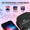 Лазерний нічник-проектор зоряного неба А1 з Bluetooth колонкою та пультом Чорний (A1-LSL15/Black)