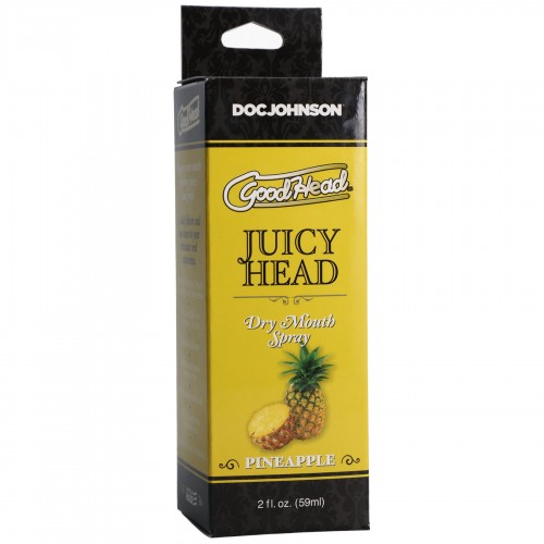 Зволожувальний спрей оральний Doc Johnson GoodHead – Juicy Head Dry Mouth Spray – Pineapple 59мл в інтернет супермаркеті PbayMarket!