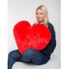 Плюшева іграшка Mister Medved Подушка-серце 75 см Червоний (024)