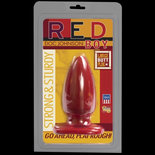Анальна пробка Doc Johnson Red Boy - Large 5 Inch (SO1979) в інтернет супермаркеті PbayMarket!