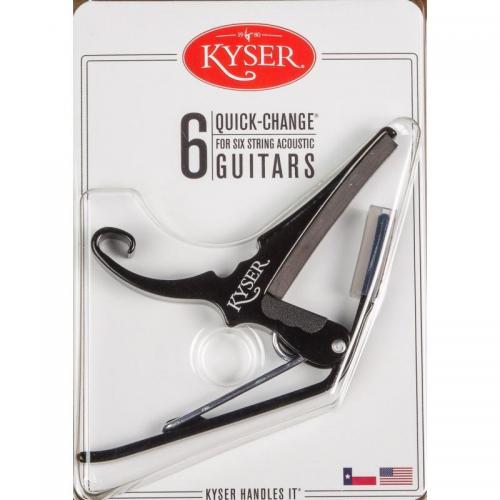 Каподастр Kyser KG6BA Quick Change Capo Каподастр Kyser KG6BA Quick Change Capo