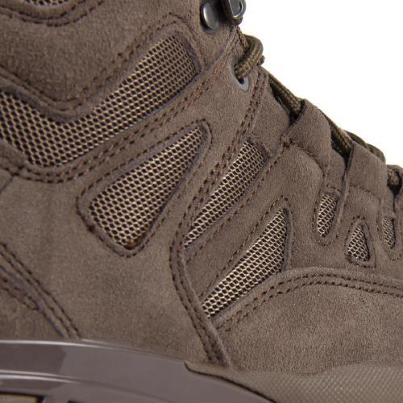 Тактичні черевики Mil-Tec Trooper 12824009 Squad 5 40 Коричневий (1824955972)