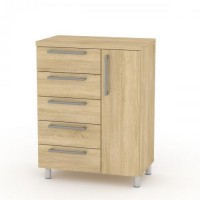 Комод МГ-2 Тумба-1 Компанит дуб сонома Комод МГ-2 Тумба-1 Компанит дуб сонома