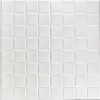 Самоклеюча декоративна настінно-стельова 3D панель Sticker Wall Плетіння 700х700х8 мм Молочний (SW-00000189)