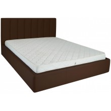 Ліжко двоспальне Richman Санам 160 х 200 см Флай 2231 A1 Темно-коричневе