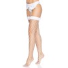 Панчохи у велику сітку Leg Avenue Fence Net Thigh Highs White, one size в інтернет супермаркеті PbayMarket!