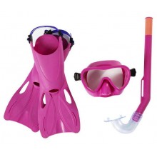 Набір для підводного плавання Bestway 25039 Рожевий (SK00117)