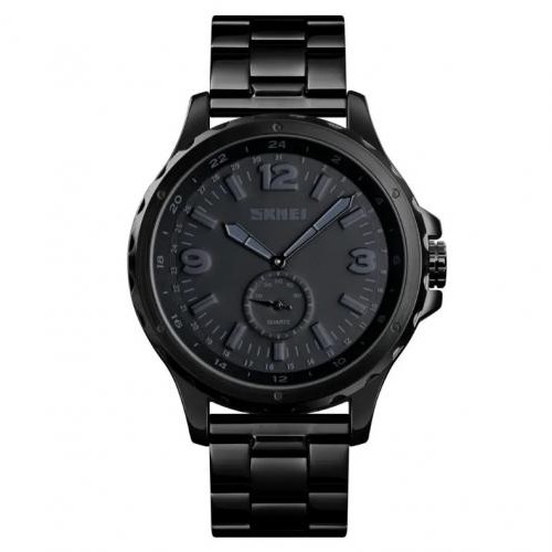 Класичний чоловічий годинник Skmei 1513 black