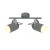 Спот Candellux Gray 37x18 см Сірий (92-66480)