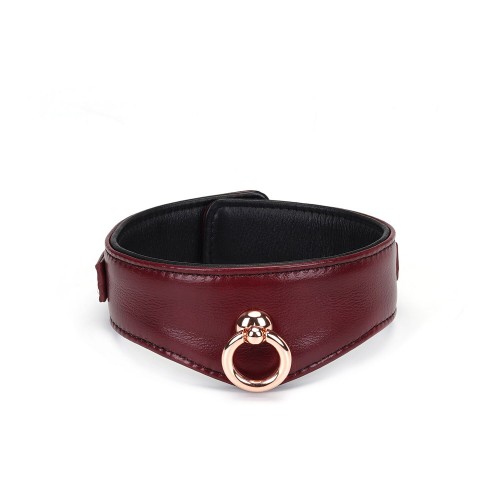 Нашийник з повідцем Liebe Seele Wine Red Curved Collar в інтернет супермаркеті PbayMarket!