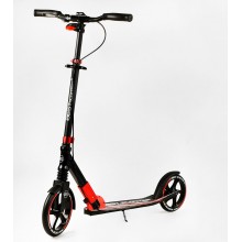 Двоколісний складаний самокат Best Scooter 100 кг Black and red (113219)