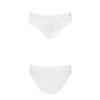 Трусики з широкою гумкою і мереживом Passion PS001 PANTIES white, size M в інтернет супермаркеті PbayMarket!