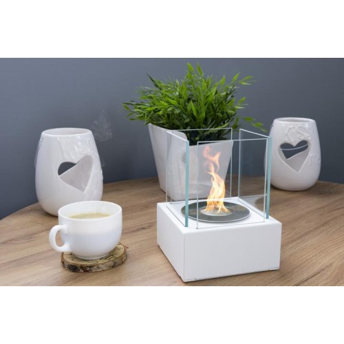 Біокамін BiokominkiGMT 130х170х130 Білий Смарт Біокамін BiokominkiGMT 130х170х130 Білий Смарт