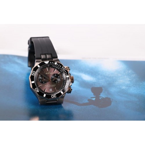 Годинник Edox Delfin Chronograph 10112 357GRNCA BRNR