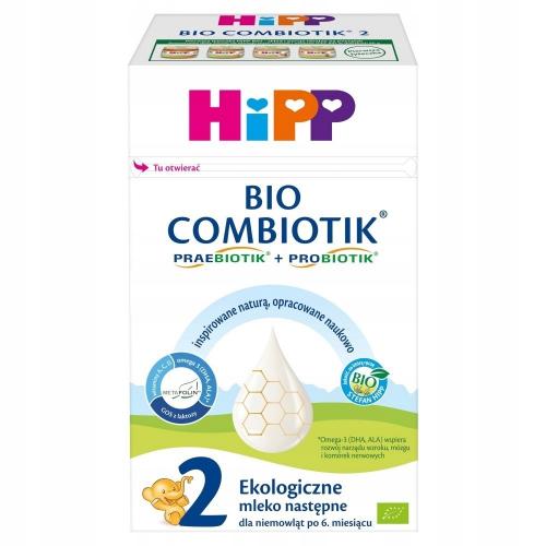 Дитяча суха молочна суміш HiPP Bio Combiotik 2 для немовлят з 6 місяців 550 г в інтернет супермаркеті PbayMarket!