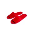 Велюрові тапочки для дому/готелю Luxyart 20 шт Червоний (ZF-138)