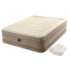 Надувне ліжко Intex 64428-2, 152 х 203 х 46 см, вбудований електричний насос, подушки. Двоспальне