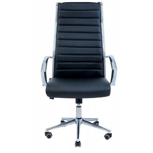 Офісне крісло керівника Richman Малібу Хром М1 Tilt Чорне Офісне крісло керівника Richman Малібу Хром М1 Tilt Чорне