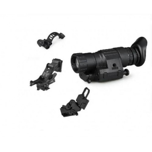Монокуляр нічного бачення PVS 14 із кріпленнями Mount + кріплення Rhino ріг + кронштейн FMA L4G24