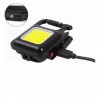 Брелок LED-ліхтарик акумуляторний яскравий з карабіном та магнітом CARPRIE W-5138