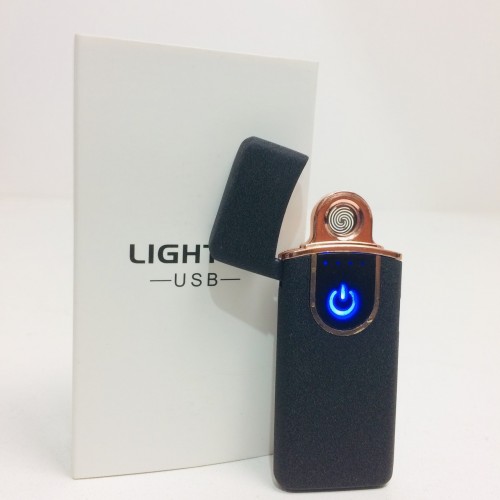 Запальничка спіральна USB ZGP 6/718-2/6746 Чорна Запальничка спіральна USB ZGP 6/718-2/6746 Чорна