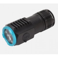 Ліхтар ручний акумуляторний з прищіпкою Rablex RB902 Li-ion 18350 Zoom ЗУ Type-C 2000 Lumens
