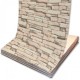 Самоклеюча 3D панель 3D Loft WHS-03 під бежеву катеринославську цеглу в рулоні 20 м 20000x700x3мм